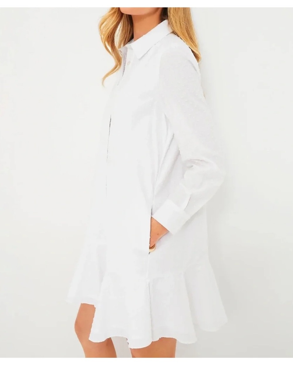 Swiss Dot T-shirt Dress